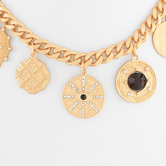 Evil Eye Charm Necklace - Picture 2 of 2